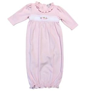 Kissy kissy baby girl Sweet Strawberry Gown NB